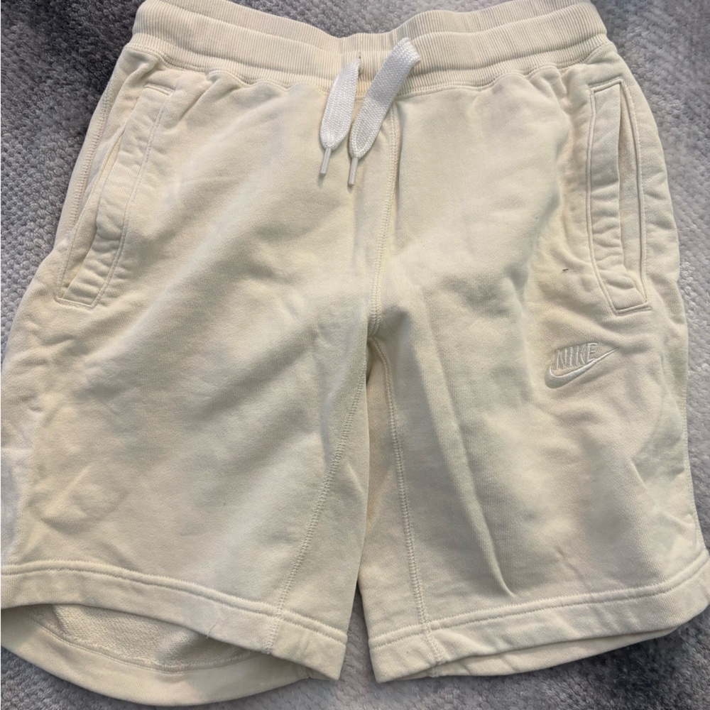 Nike Men’s White Athletic Shorts